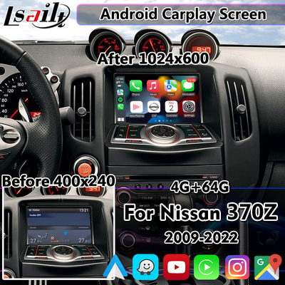 Lsailt 7-calowy samochodowy multimedialny ekran Android dla Nissan 370Z Teana 2009-obecnie z interfejsem wideo Carplay