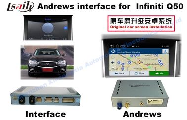 Interfejs INFINITI Q50 Android Auto z WIFI / Bluetooth 3G / kamerą cofania