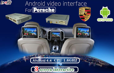 Samochodowy interfejs multimedialny Porsche 3.0m CEP/interfejs audio-wideo, łącze do systemu Android/IOS Mirror