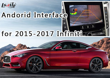 2015-2017 interfejs Infiniti Android Auto + skrzynka nawigacyjna Android z wbudowanym łączem lustrzanym, wbudowanym WIFI