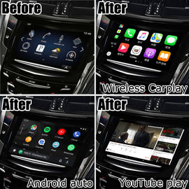 Cyfrowy bezprzewodowy interfejs Carplay Cadillac CTS Android Auto Youtube Play Video
