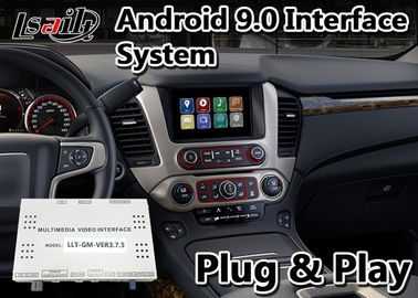 Interfejs samochodowy Lsailt 9.0 Android dla GMC Yukon Denal z nawigacją gps carplay