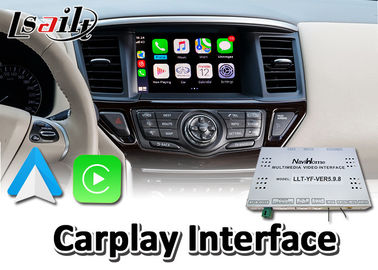 Przewodowy bezprzewodowy interfejs Carplay Android Auto dla Nissan Pathfinder R52 2013-2017 rok