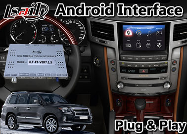 Lsailt Android interfejs wideo na lata 2012-2015 Lexus LX570 z nawigacją GPS Youtube Wifi wsparcie dodaj ADAS i Carplay