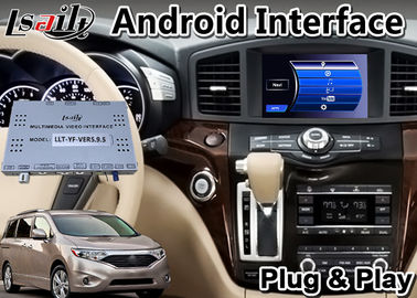 Samochodowy interfejs nawigacji GPS Android na lata 2011-2017 Nissan Quest (E52)