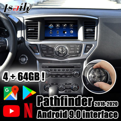 Interfejs wideo Lsailt PX6 4 GB CarPlay i Android z google, youtube, Android Auto dla 2018-teraz Pathfiner R52