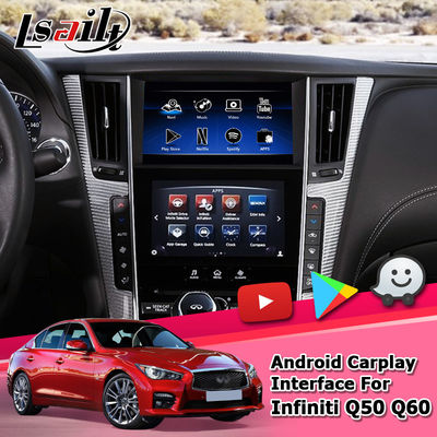 Infiniti Q50 Q60 Android carplay Nawigacja carplay Interfejs wideo Android 10