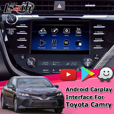 Ekran dotykowy Carplay Android Auto Interfejs wideo Toyota Camry Bluetooth Wifi USB