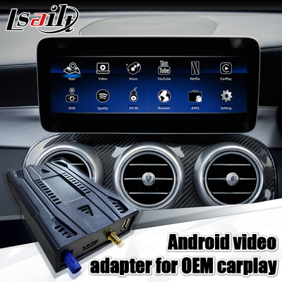 Cortex Carplay 64 GB interfejs Android Box RK3399 HDMI dla Mercedes Benz