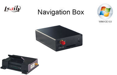 Samochodowe systemy nawigacyjne WINCE 6.0 Pojazd GPS Box z ekranem dotykowym / Bluetooth / TV