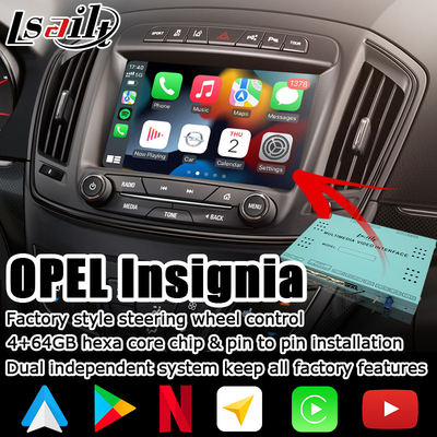 Android 9.0 Carplay android auto Box dla interfejsu wideo Opel Vauxhall Insignia Buick Regal!