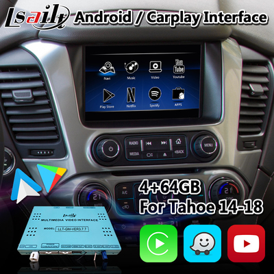 RK3399 Interfejs multimedialny HDMI Carplay Lsailt Android dla Chevrolet Tahoe 2015