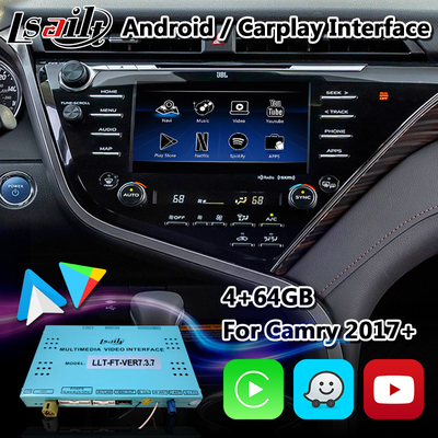 Andorid Carplay nawigacja samochodowa multimedialny interfejs wideo dla Toyota Camry Fujitsu