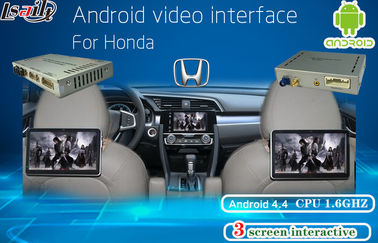 Honda Multimedia Video Interface Nawigacja Android, wyświetlacz zagłówka, Mirrorlink do telefonu komórkowego
