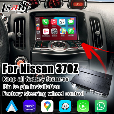 Lsailt bezprzewodowy interfejs samochodowy Android Carplay dla nissana 370z Fairlady Z IT08 08IT zawiera specyfikację japońską