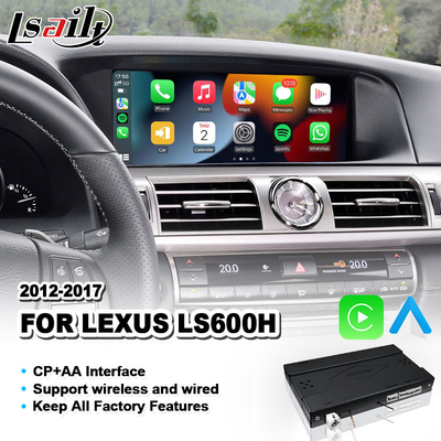 Bezprzewodowy interfejs Carplay dla Lexus LS600H LS460 LS460L AWD F Sport LS 2012-2017