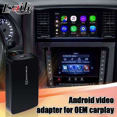 Interfejs Androida oparty na OEM Carplay AI Box dla Nissan Patrol Y62 2020