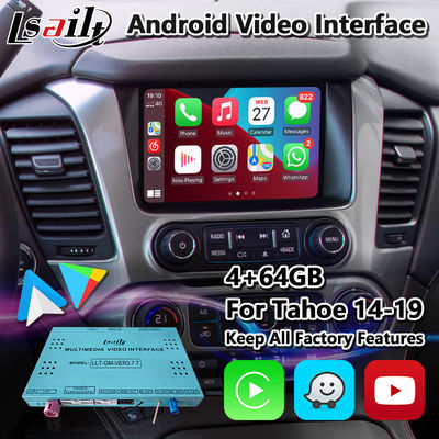 Lsailt Android Carplay Multimedia Video Interface dla Chevroleta GMC Tahoe z lat 2014-2019