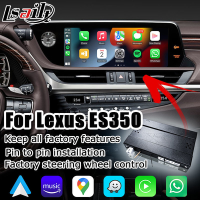 Bezprzewodowy carplay android auto dla Lexus ES300h ES350 ES250 tańsza wersja
