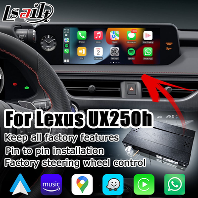 Lexus UX200 UX350h bezprzewodowy carplay Android automatyczne kopiowanie ekranu multimediów