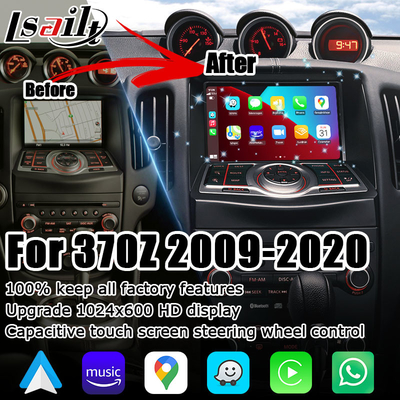 Nissan 370z IT06 bezprzewodowy carplay Android automatyczna aktualizacja ekranu dublowanie ekranu