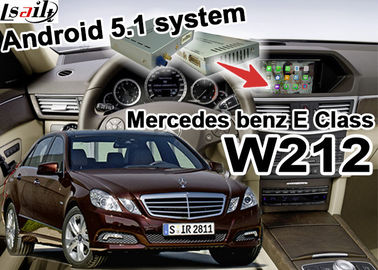 Android samochodowy multimedialny system nawigacji GPS dla Mercede benz E klasa W212