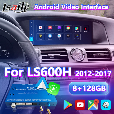 Lsailt 8+128GB Android Multimedia Carplay Interface Box dla Lexus LS LS600h LS460 2012-2017