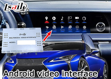 16 GB samochodowy interfejs wideo EMMC dla Lexus 2017, samochodowy interfejs multimedialny T3 CPU