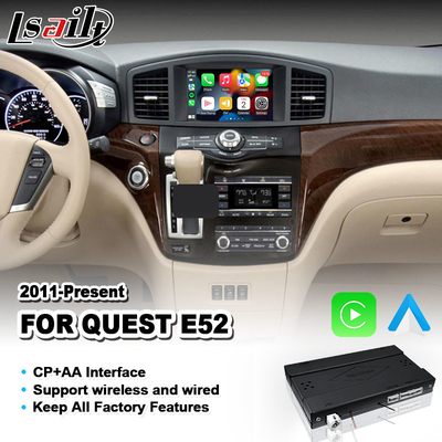 Android Auto CP AA Video Carplay Interface dla 2011-2022 Nissan Quest E52