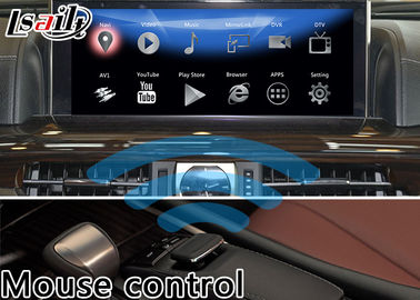 Lsailt Android 9.0 samochodowy interfejs nawigacji gps dla Lexus LX570 sterowanie myszą 2016-2020 Model Youtube Waze LX 570