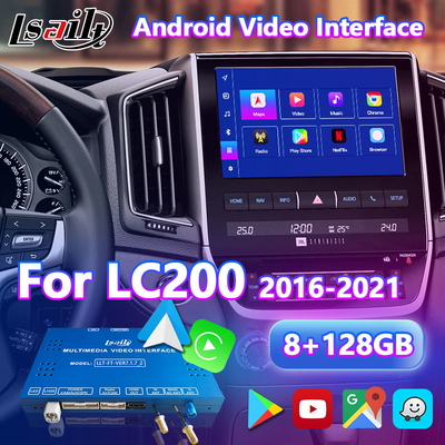 Lsailt Android Multimedia Video Interface dla Toyoty Land Cruiser 200 LC200 VX VXR VX-R 2016-2021