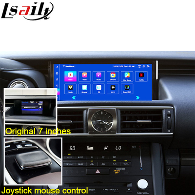 Ekran Android Lexus Android 13 Multimedia DisPlay 8 rdzeniowy Qulcomm dla LEXUS IS200T IS300H IS350 Obsługa sterowania joystickiem, YouTube, Google Play, CarPlay