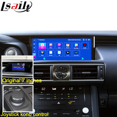 Android 13 Ekran Android 10,25 cala Wyświetlacz multimedialny do Lexusa IS200T IS300H 2015-2020 WIFI, HDMI, Bluetooth, Bezprzewodowy CarPlay