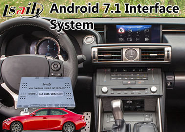 Skrzynka nawigacyjna Android Lsailt dla wersji myszy Lexus IS 200t 2013-2016, interfejs wideo Apple CarPlay