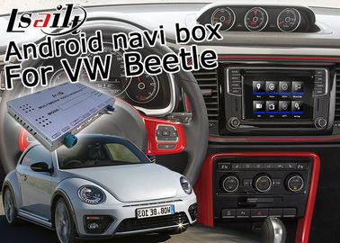 Interfejs wideo nawigacji GPS System Android Volkswagen Beetle z aplikacją Google
