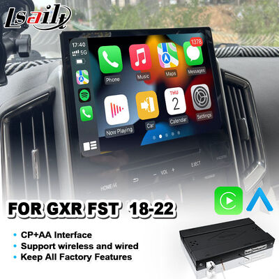 Interfejs Lsailt Carplay dla 2018-2022 Toyota Land Cruiser LC 200 GXR GX-R LC200 FST Radio