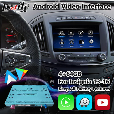 Interfejs wideo nawigacji Androida dla 2013-2016 Opel Insignia