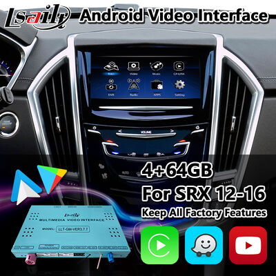 Interfejs multimedialny Lsailt Android z obsługą CarPlay do systemu CUE Cadillac SRX 2012-2016