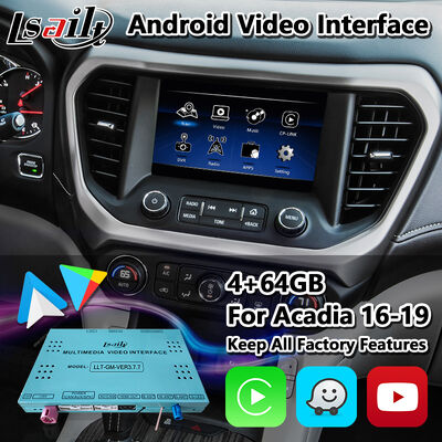 Interfejs Lsailt Android Carplay do systemu Intellilink GMC Acadia 2016-2019