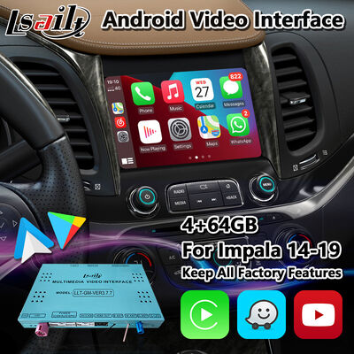 Lsailt Android Multimedia Interface dla Chevrolet Impala Mylink System z Carplay