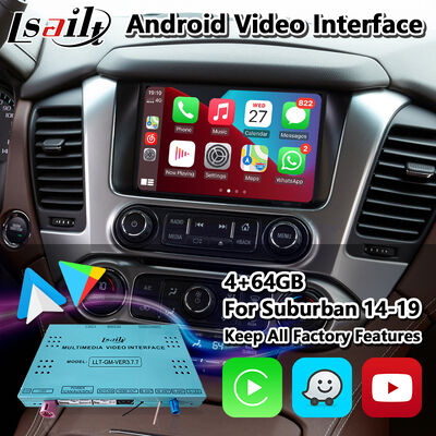 Interfejs multimedialny Lsailt Android Auto Carplay do systemu Chevrolet Suburban Mylink z lat 2014-2020