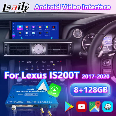 Lsailt Android Carplay Interface dla Lexus IS200T IS300H IS350 IS300 F Sport AWD IS XE30 2017-2020