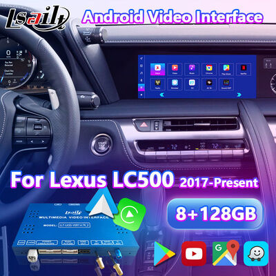 Lsailt Android Carplay Interfejs wideo Lexus dla 2017-Obecnego Lexus LC 500h 500 LC500 LC500h