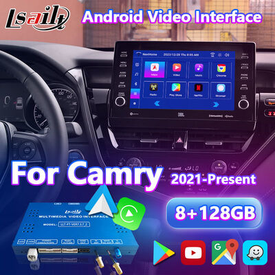 Interfejs nawigacyjny Lsailt Android Carplay do Toyota Camry Hybrid XSE XLE SL SE XV70 2021-2024