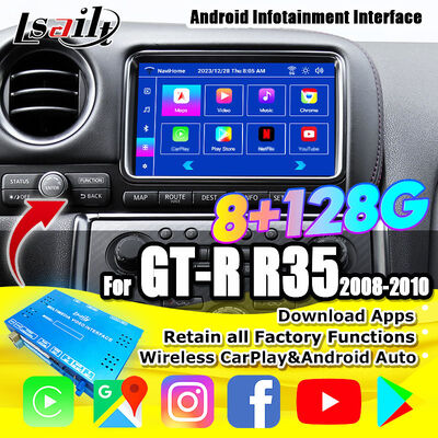 Sześciordzeniowy interfejs Android Auto nawigacja GPS dla Cadillac XTS obsługuje Waze Yandex Youtube, panorama 360 firmy Lsailt