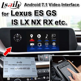 Android 7.1 samochodowy interfejs wideo sterowanie panelem dotykowym na lata 2013-18 Lexus ES GS IS LX NX RX