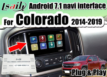 Multimedialny interfejs wideo 32G ROM dla Chevrolet Colorado 2014-2018 obsługuje wyświetlanie dwóch zdjęć na tym samym ekranie!
