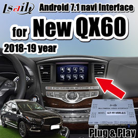 Plug &amp; Play samochodowy interfejs wideo Android 7.1 dla nowego QX60 QX80 2018-2019 rok obsługuje carplay, ADAS, youtube