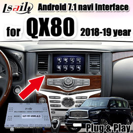 Interfejs radia samochodowego Android Auto dla Infinite QX80 2018-2019 rok z 3G RAM, 32G ROM, android auto