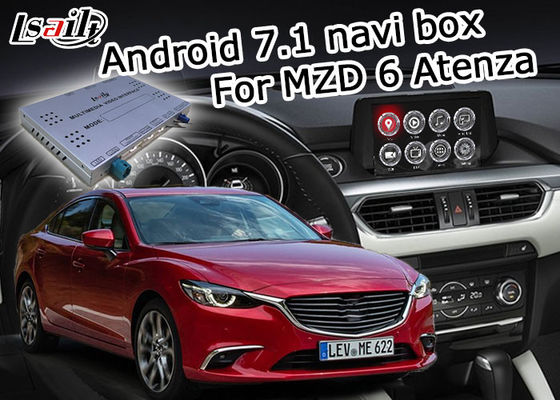Mazda 6 Atenza nawigacja GPS interfejs wideo opcjonalny interfejs carplay android auto